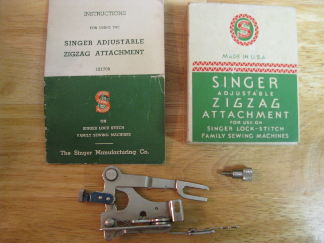 Vintage Swiss Singer Zigzag Attachment & Walking Foot – The Singer